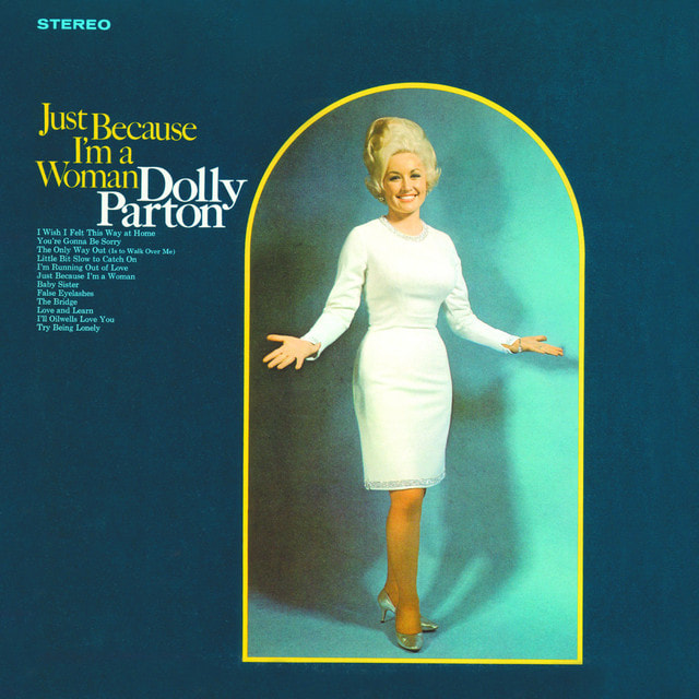 just because I'm a woman album cover by Dolly Parton