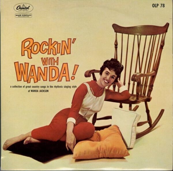 rockin' with Wanda album cover by Wanda Jackson