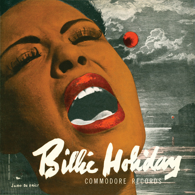 strange fruit album cover by billie holiday