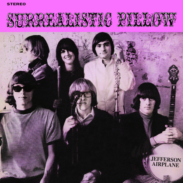 surrealistic pillow album cover by Jefferson Airplane