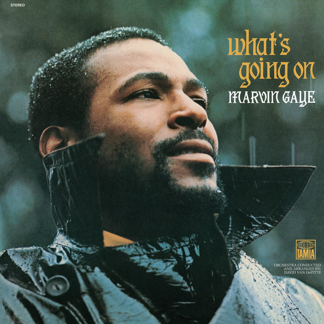 what's going on album cover by Marvin Gaye